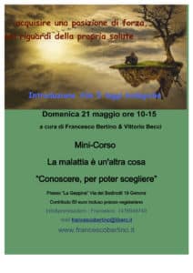 Osteopata Francesco Bertino | Genova | Corso sulle 5 leggi biologiche