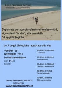 Osteopata Francesco Bertino | Genova | Qigong, 5 leggi biologiche, osteopatia, massofisioterapia